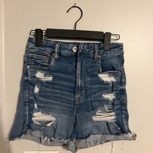 American eagle next level stretch Distressed Denim Women's Shorts